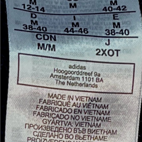 Adidas Women's Black Joggers with White Stripes - Picture 5 of 5